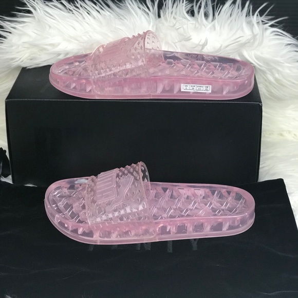 NWT Fenty Puma Jelly Slide Arctic Pink  WMNS - Picture 5 of 8